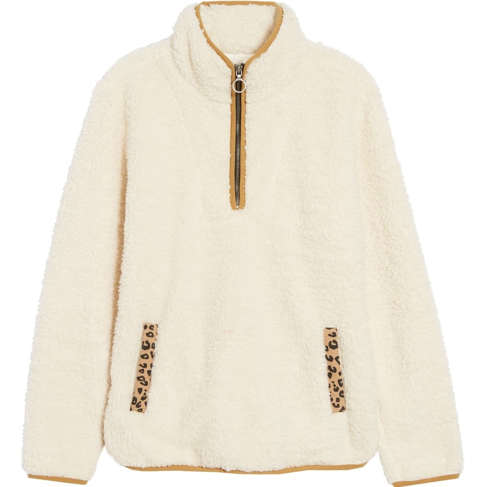 Thread and Supply White Fleece
